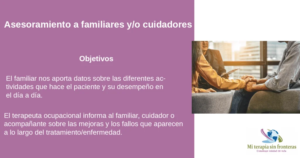 Asesoramiento a familiares de personas con Alzheimer