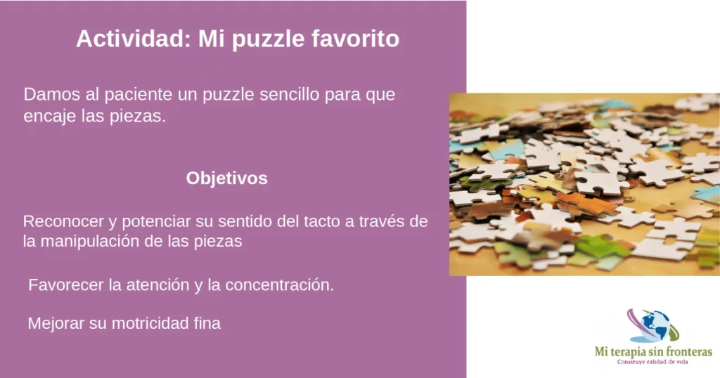 Actividad sensorial